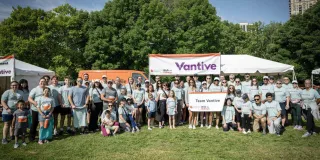 Pictured: Team Vantive at the National Kidney Foundation of Illinois’ Walk for Kidneys